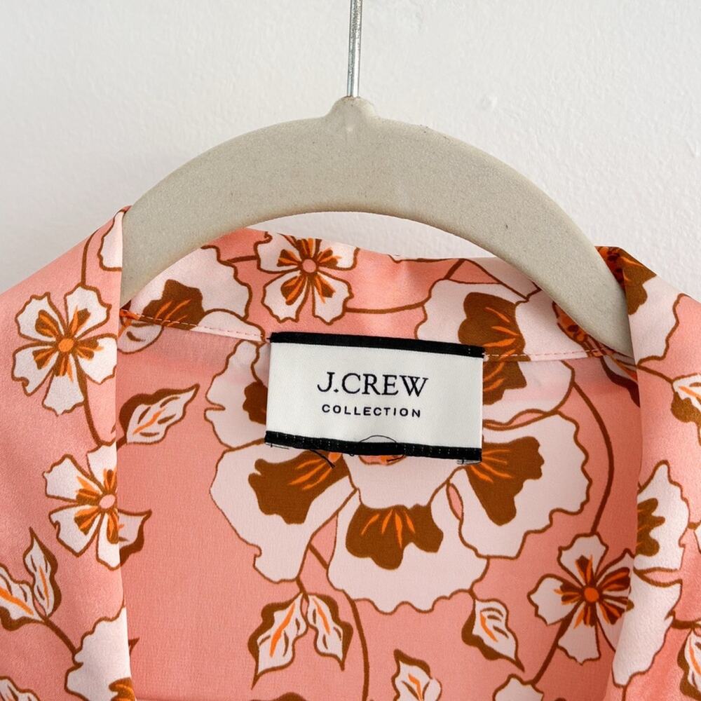 J. Crew Pink Floral Button-Down Shirt - Picture 5 of 7